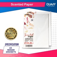 QUAFF Scented Paper 180Gsm A4 White (20sheets/pack) A4 Paper