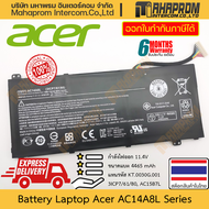 แบตเตอรี่ แท้ Acer รุ่น AC14A8L 11.4 V. 4465 mAh แทน KT.0030G.001 3ICP7/61/80 AC15B7L สินค้ามีประกัน