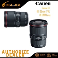 Canon EF 16-35mm f/4L IS USM Lens (Canon Malaysia 1 Year Warranty)