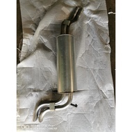 Mercedes W126  280SE , 300SE  Rear Muffler Assembly