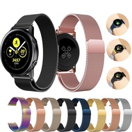 Samsung Galaxy Watch Active 42mm 46mm Gear S3 Milanese Stainless Steel Strap Magnetic Buckle Band