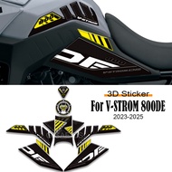 For Suzuki V-STROM 800DE Vstrom 800 DE 2023 2024 2025 V STROM 800DE Motorcycle Tank Pad 3D Epoxy Pro