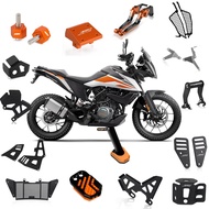 Fit For 390 Adventure Accessories Radiator Guard Engine Guard Frame Headlight Protector Side Stand Heel guard Navigation