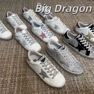 Distressed Shoes Genuine Leather Sequined Shoes GGDB