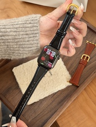 Vintage Leather Watch Strap for iWatch 12/SE