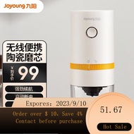 NEW Jiuyang（Joyoung）Coffee Grinder Electric Flour Mill Household Small Portable and Versatile Wireless Automatic Grind