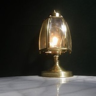 【老時光 OLD-TIME】早期二手台灣製銅玻璃桌燈