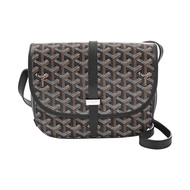 【二手】 GOYARD Belvedere PM 單肩包，塗層帆布，黑色