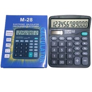 M-28 ELECTRONIC CALCULATOR 12 Digits Display Desktop Calculator