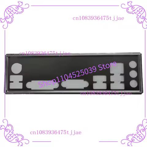 For MSI B350M PRO-VD PLUS A320M PRO-E Motherboard Backplate IO