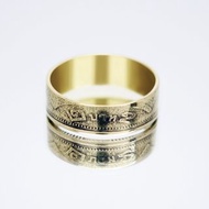 泰國硬幣戒指 2 泰銖 2008-2017 男士硬幣戒指 女士硬幣戒指