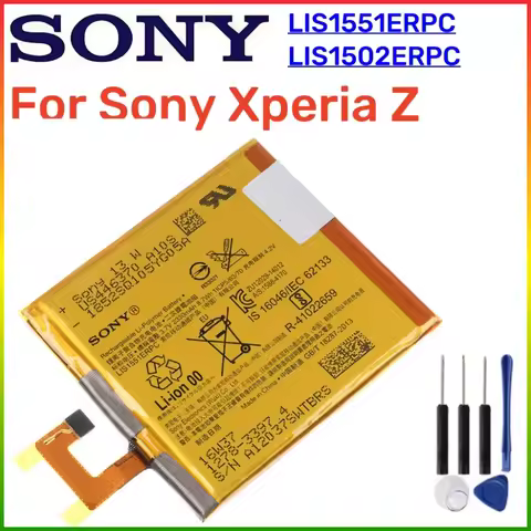 Original LIS1502ERPC LIS1551ERPC 2330mAh Battery For Sony Xperia Z L36h L36 c6602 C6603 S39H C2305 M