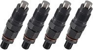 Fuel injectors set of 4 A67F-105078-0111 Compatible for Mazda 323 2.0D B SERIE 2.5D 1998-2006 Bravo 