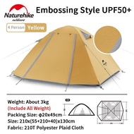 Naturehike New P Series Camping Tent 2 – 4 คนเต็นท์น้ำหนักเบาพิเศษ 210 T เต็นท์ครอบครัวกันน้ำเต็นท์ก