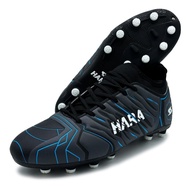 [Best Seller] HARA Sports รุ่น Iron-Man รองเท้าสตั๊ด รองเท้าฟุตบอล รุ่น F28 สีดำ