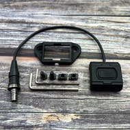 Đèn pin chiến thuật ModButton với hộp Laser PEQ15/DBAL-A2 của các nguyên tố Wodenson cho du lịch cắm