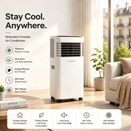 7000BTU Portable Air Conditioner Mobile Aircon All In One No Install 24H Timer Quiet Cool Dehumidify