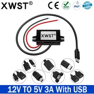 12V24V to 5V Step Down Converter 3A 15W Type-C Mini USB