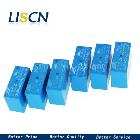 2PCS SMIH-05v 12v 24VDC-SL-A -SL-C 6-pin/8-pin Relay 250V 16A SMIH-05VDC-SL-A SMIH-12VDC-SL-A SMIH-2
