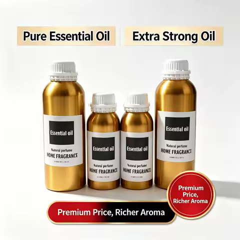 Bulk 1L Premium Hotel Aroma Refill Oil, Long Lasting Fragrance Oil for Commercial & Home Aroma Diffu