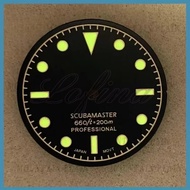 Seiko NH35 Mod Parts - 28.5mm Luminous Green Dial for 4R36 Movement | Vintage Watch Dial Replacement