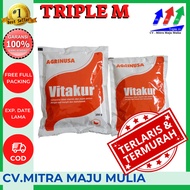 Vitakur 250gr And 100gr - Herbal Multivitamin For Animals And Amino Acids Plus Turmeric And Temulawak Sari 3M