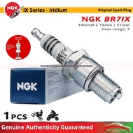 NGK Motorcycle Spark Plugs BR7ES Iridium 3-Way Two-Stroke for KTM TE250/300EXC Off-Road Motorcycles 