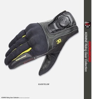 Komine Gk-164 3d ถุงมือรถจักรยานยนต์ป้องกันผู้ขับขี่รถจักรยานยนต์แข่งหน้าจอสัมผัสระบายอากาศได้ดีถุงม