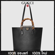 GUCCI กระเป๋า Gucci Diana medium tote bag