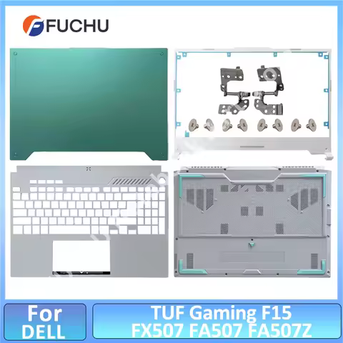 New Replace Laptop Case For ASUS TUF Gaming F15 FX507 FA507 FA507Z LCD Back Cover Front Bezel Palmre