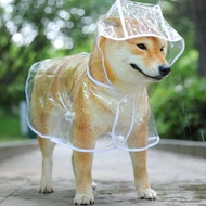 เสื้อกันฝนสุนัข แบบใส ใส่ง่าย เสื้อกันฝนสัตว์เลี้ยง เสื้อหมา เสื้อแมว เสื้อกันฝนหมา เสื้อกันฝนแมว คุณภาพดี