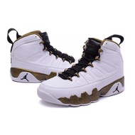Cool Cushion to explode 2npu Men's Air Jordan 9 Retro White Brown AJ9 Basketball Shoes HCGW