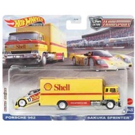 Hot Wheels Premium Car Culture Team Transport Porsche 962 Sakura Sprinter 2022 Shell