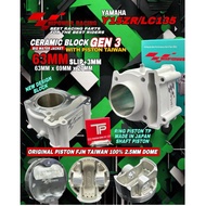HI POWER HIPOWER Y16 NVX 155 R15 MT15 63MM GEN3 CERAMIC BLOCK KIT WITH FORGEN PISTON (63MM X 69MM X 