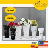 [READY STOCK] MONN Florist Flower Stand Bucket Plastic Flower Vase Pot / Pasu Bunga Pasu Gubahan Bun