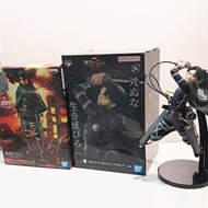 進擊的巨人 里維 兵長 一番賞 C賞 景品 2隻 Attack on Titan Levi Bandai Namco