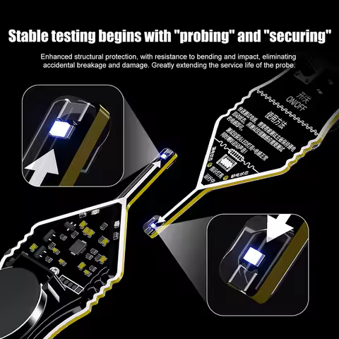 LTD-100 Inductor Tester Rechargeable Inductance Tester Type-C Motherboard Inductor Coil Rapid Inspec