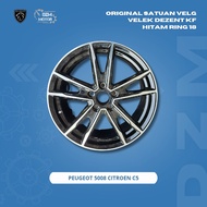 Black Dezent KF Rims 17 Peugeot 5008 Citroen C5 PCD 5 x 112