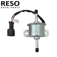 RESO 12961252100 12V Fuel Feed Pump For Yanmar 4TNV88 3TNV88 4TNV84 Mini Excavator
