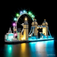 BRICKSHINING LED Lighting Compatible with Lego Architecture London Skyline 21034，Light Kit Compatibl