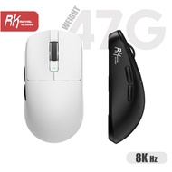 RK ROYAL KLUDGE 8k 8000Hz Wireless Mouse Tri-Mode Bluetooth Rechargeable Mouse For PC RKM3