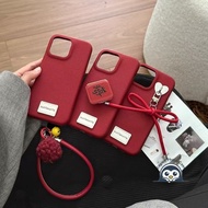 New Year Red Cute Phone Case For Vivo Y39 Y38 Y37 Pro Y36 Y58 Y56 Y55 Y78 Plus Y77 Y77E Y76S Y75 Y74