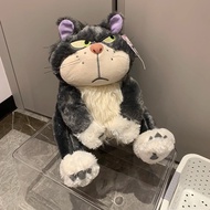 30-60Cm New Disney Lucifer The Cat Cute Doll Plush Toy Throw Pillow Cat Doll Birthday Gift Valentine