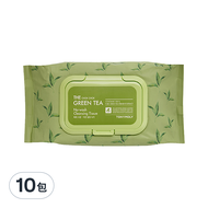TONYMOLY The Chok Chok 綠茶免沖洗卸妝濕紙巾
