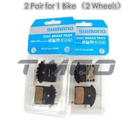 Shimano J04C J02A Ice-Tech Cooling Fins Metal Resin Disk Brake Pad Original