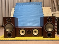 英國名牌影音組合Monitor Audio 書架喇叭及中置喇叭