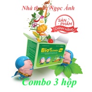 Probiotics supplemented with anti-constipation BIO ACIMIN FIBER, all constipation for baby to eat well, combo 3 boxes