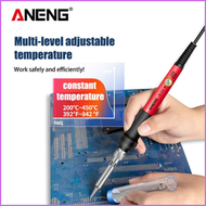 COD ANENG Solder Elektrik Adjustable Temperature 60W / solder listrik 1 set dan timah promo murah ko
