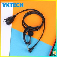 [Vktech] 3.5mm Walkie Talkie Headset with PTT Mic 1Pin Walkie Talkie Earpiece Headset Multifunctiona