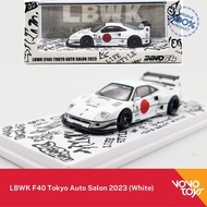 Ar2158 Inno 1/64 LBWK Ferrari F40 Tokyo Auto Salon 2023 White Inno64